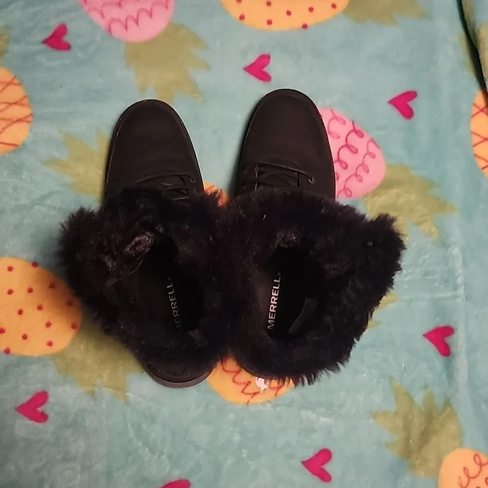 Merrell Boots size 9 Black - Picture 5 of 8